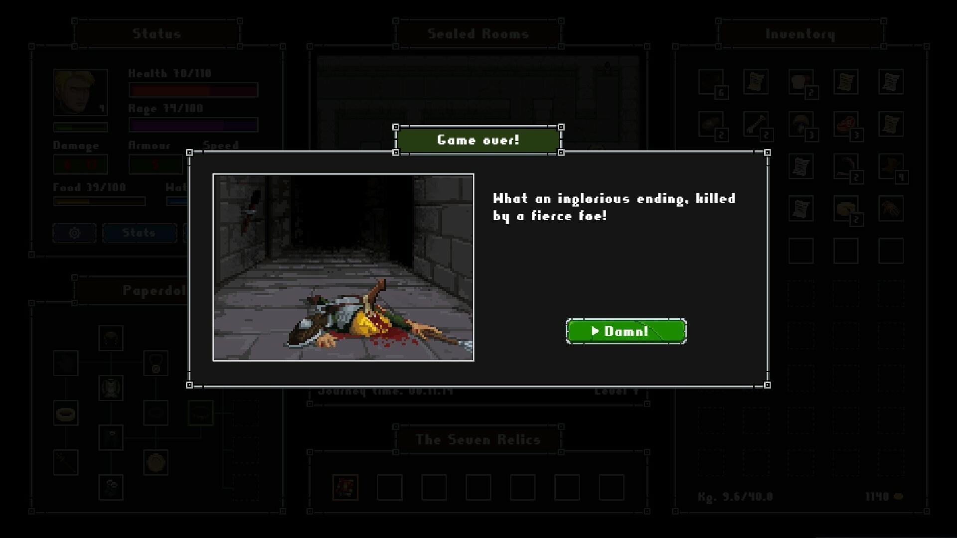 Screenshot of The Crazy Hyper-Dungeon Chronicles
