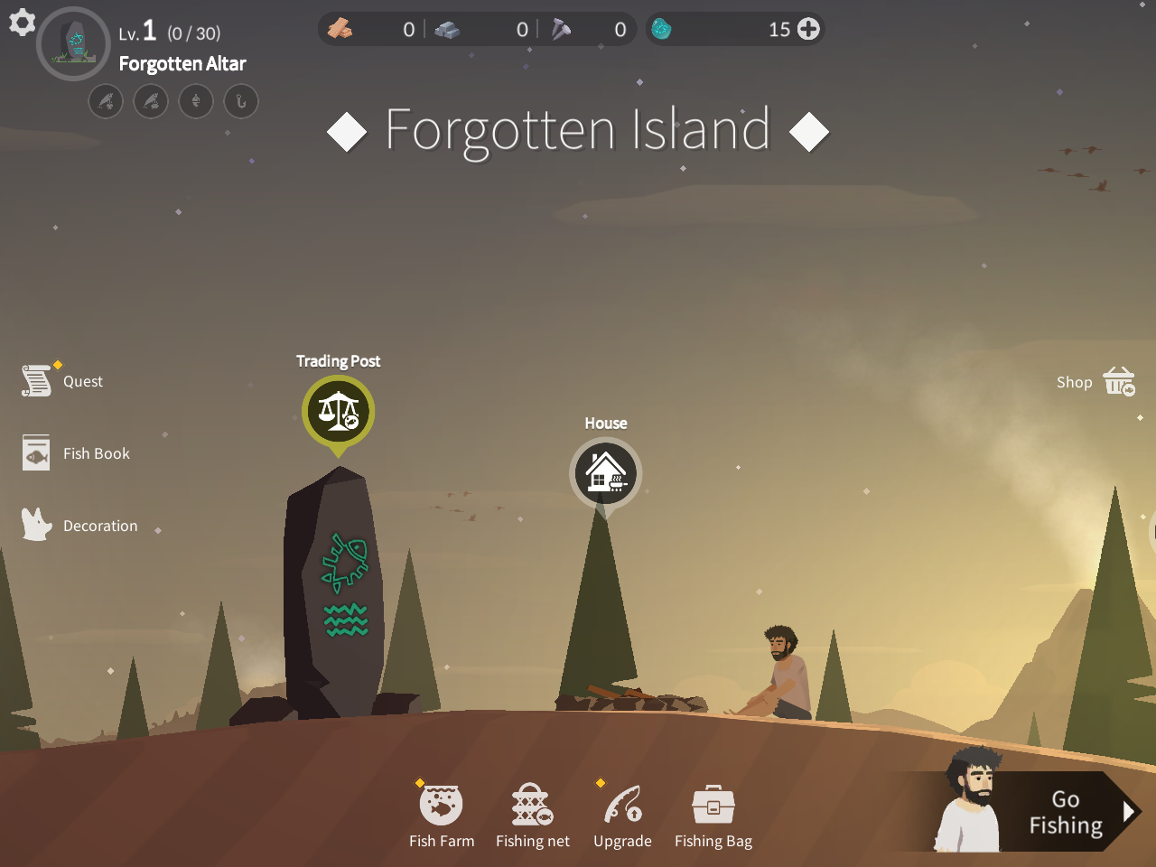 Casting Away - Survival Game Screenshot