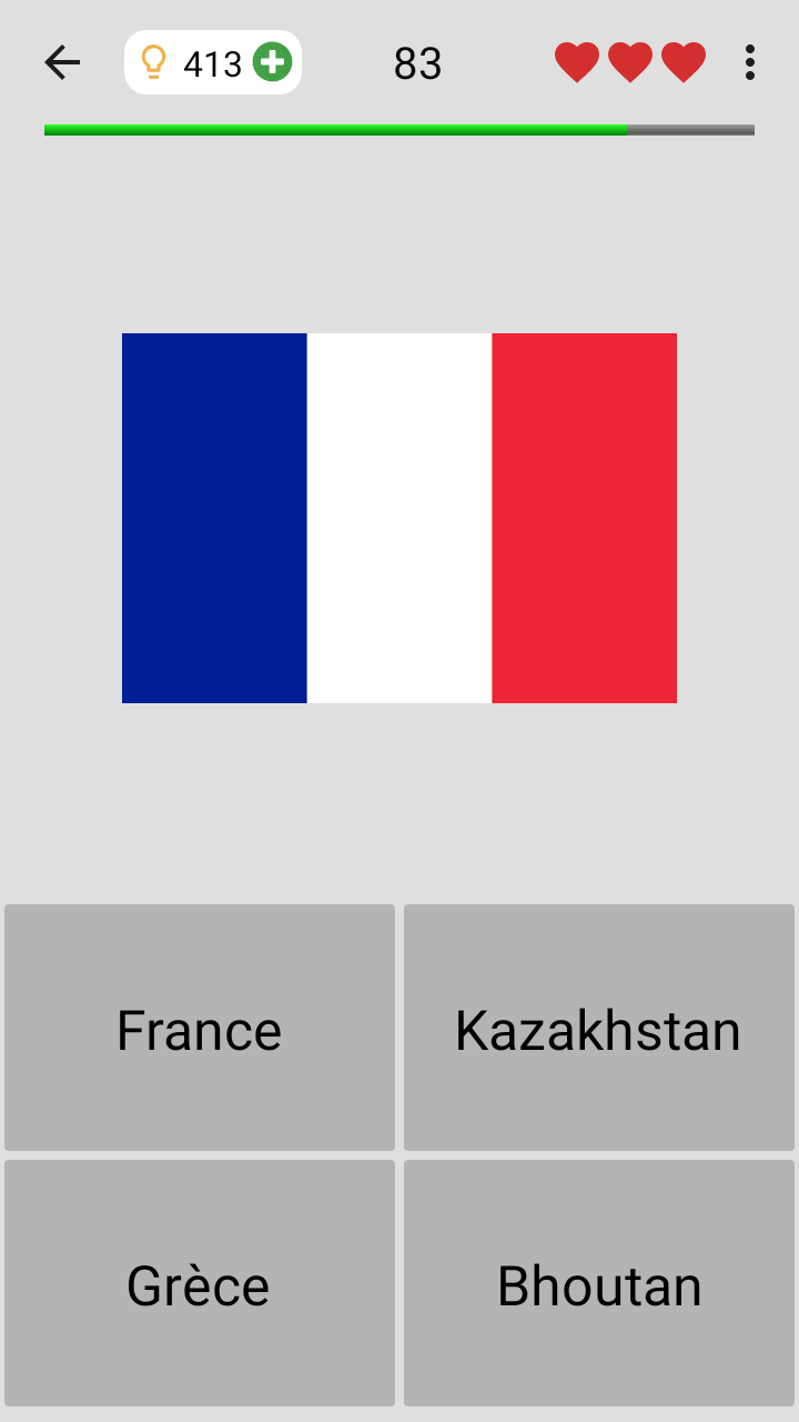 Screenshot 1 of Drapeaux des pays du monde 3.6.0
