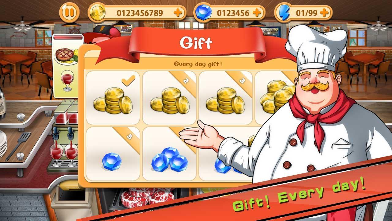 Steak House Cooking Chef Game Screenshot