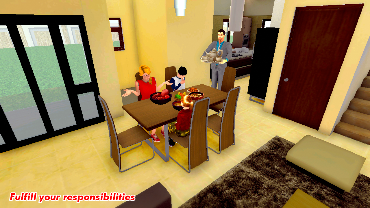 Family Dad Life:Virtual Dad Mom Family Simulator 2 Game Screenshot