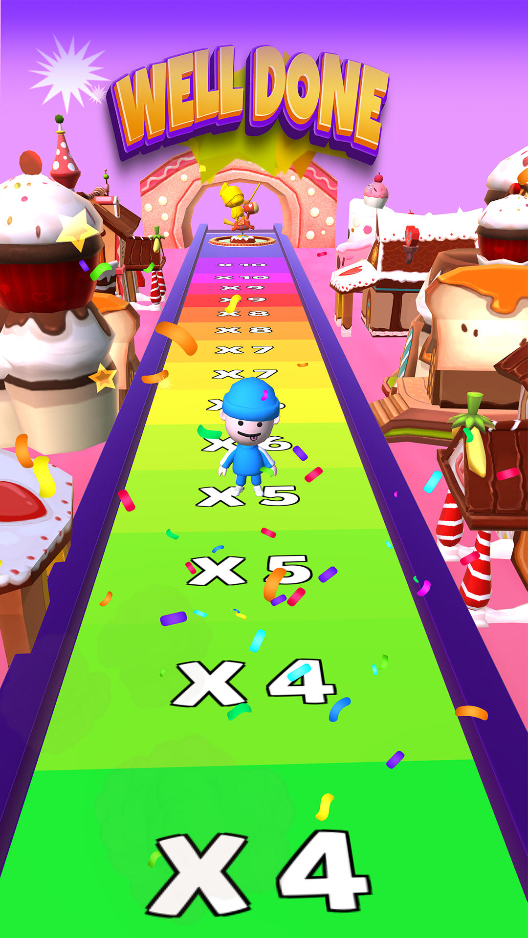 Cuplikan Layar Game Fantasy Fun Run Master 3d