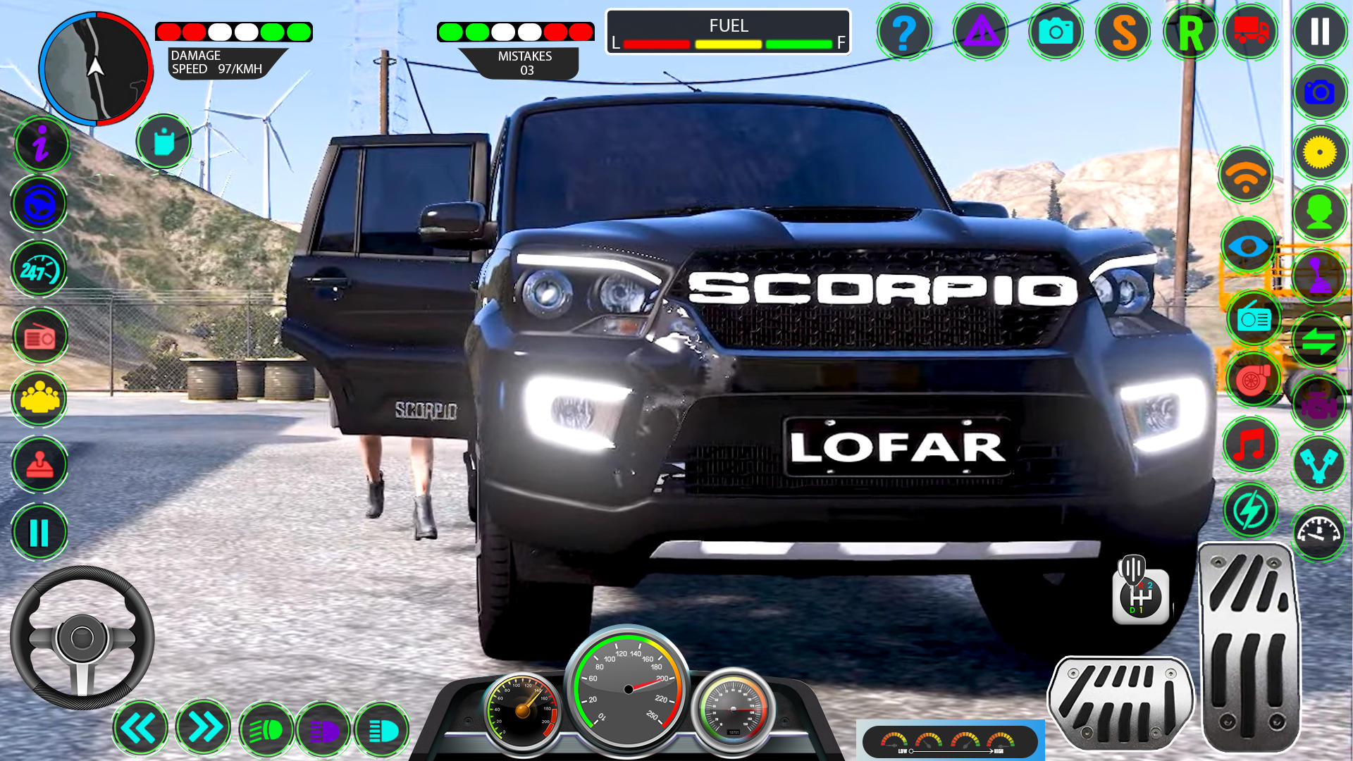 Indian Jeep Wala Games 3D ภาพหน้าจอเกม