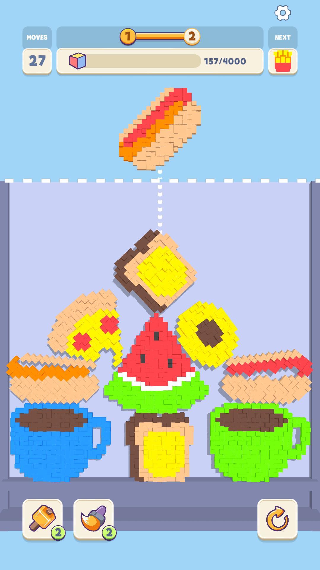 Pixels Blast Game Screenshot