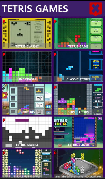 Tetris all hot sale games