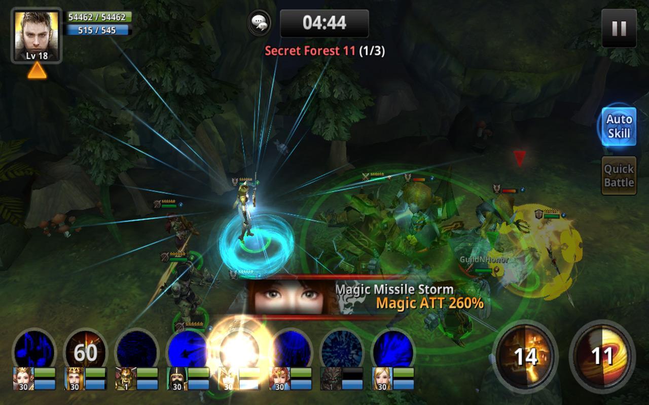 Guild of Honor : Guardians 게임 스크린샷