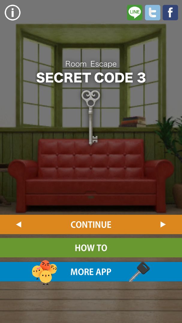 Screenshot of Room Escape [SECRET CODE 3]