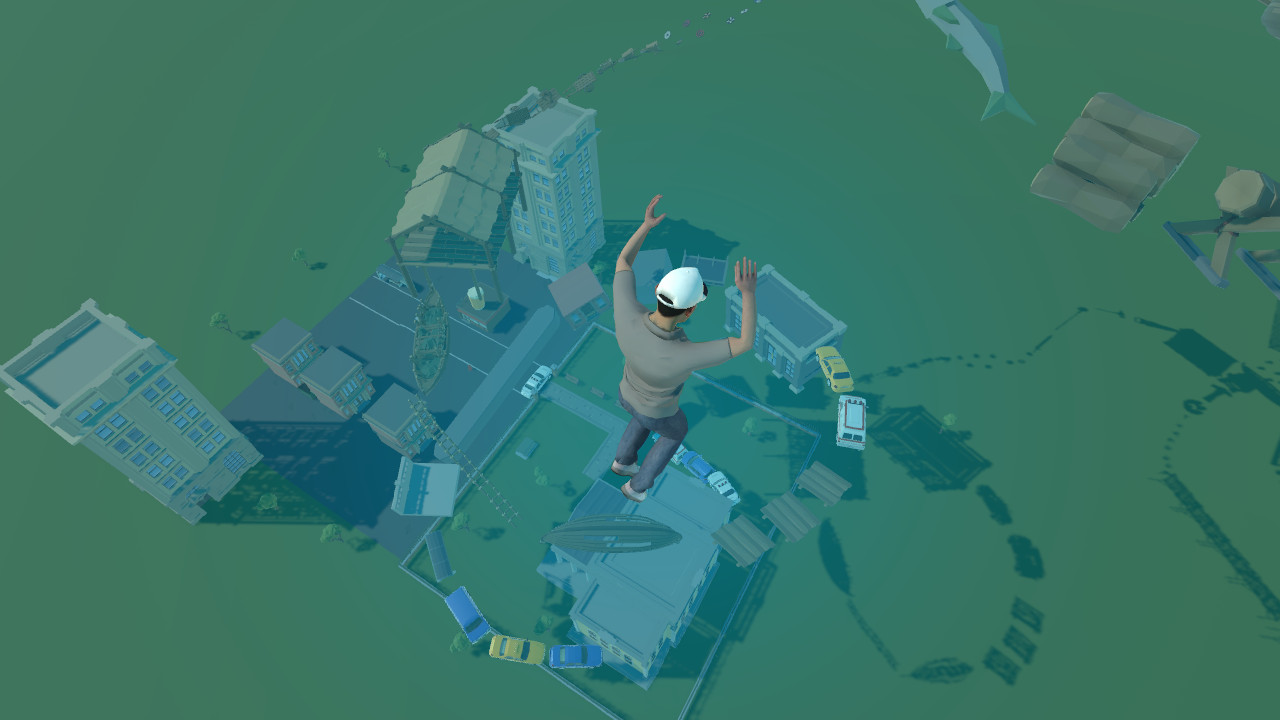 Screenshot of Only Jumping Up! Parkour Game