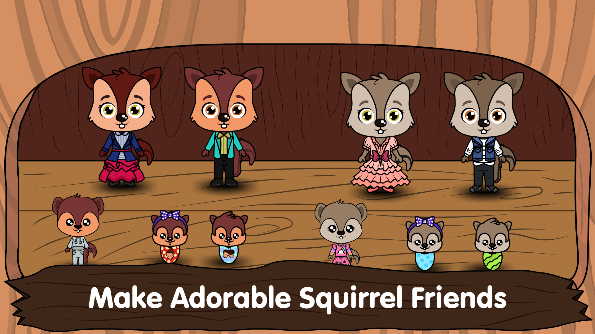 Animal Town - My Squirrel Home Game Screenshot