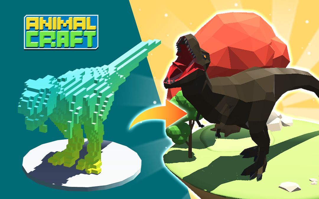 Screenshot of Animal Craft 3D