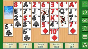 Captura de Tela do Jogo HomeRun V+ - card solitaire