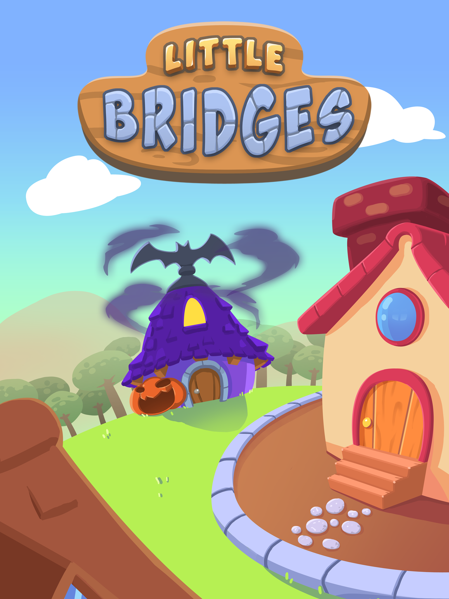 Little Bridges - Make Paths to Link The Village! Game Screenshot