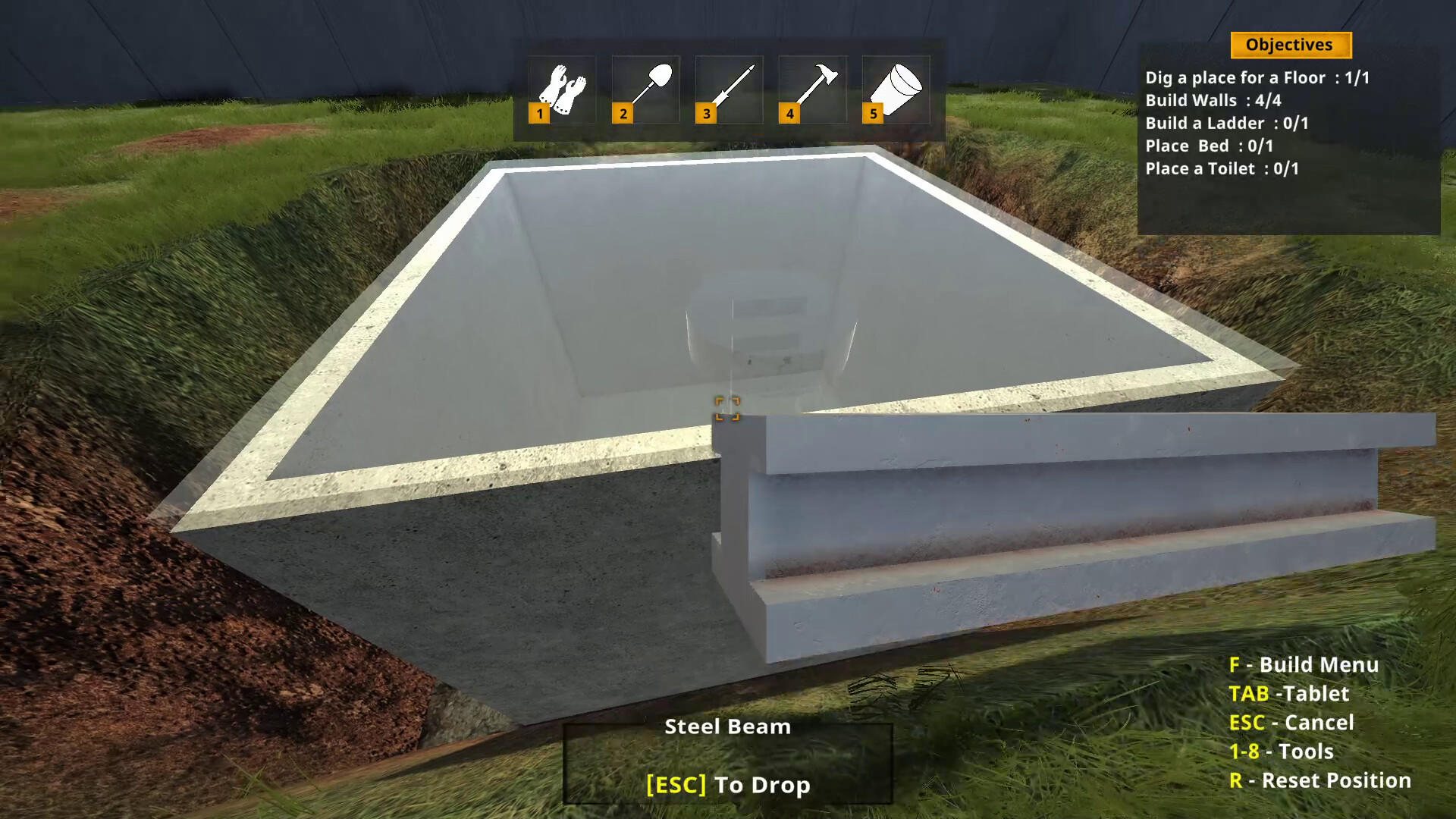 Bunker Builder Simulator ภาพหน้าจอเกม