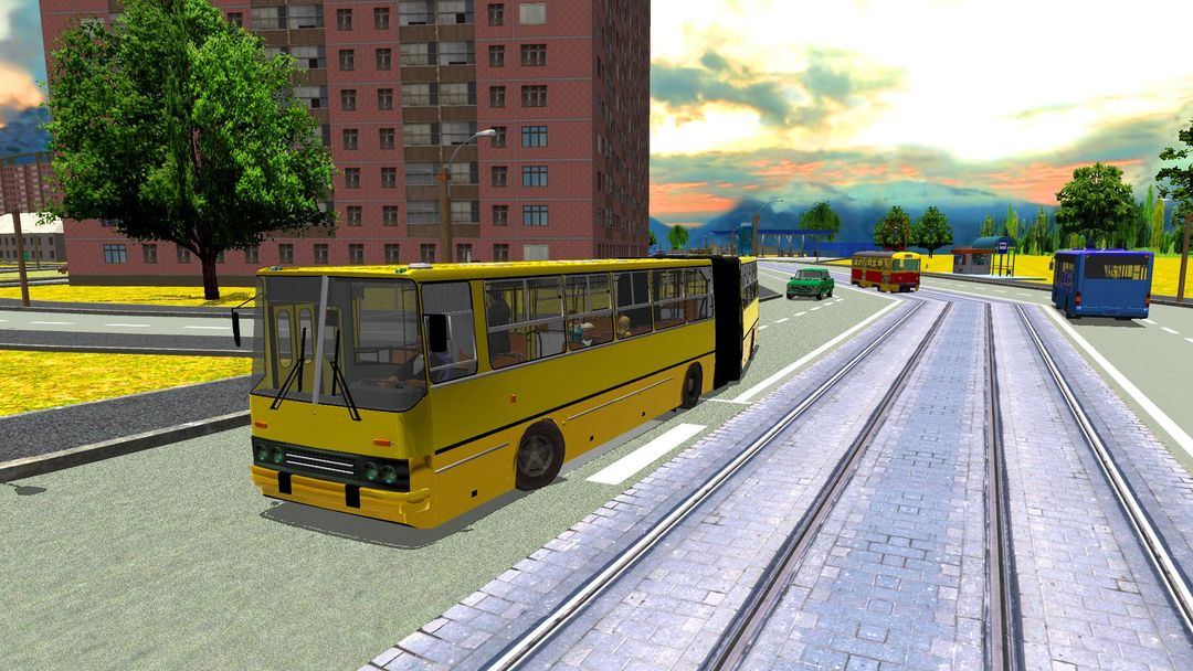 Bus Simulator 3D 게임 스크린 샷