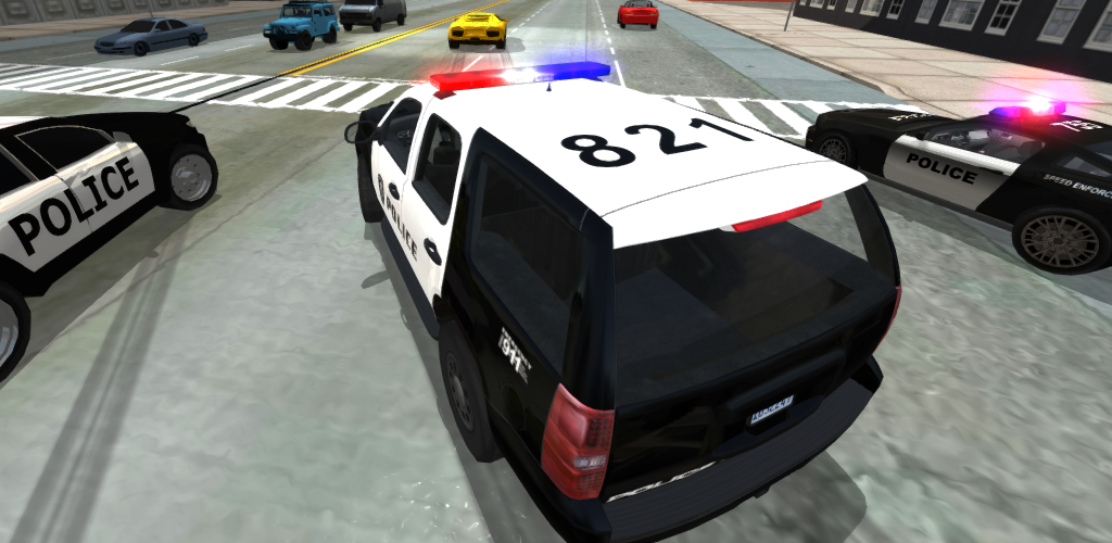 Banner of Cop Car Police Chase Fahren 1.07