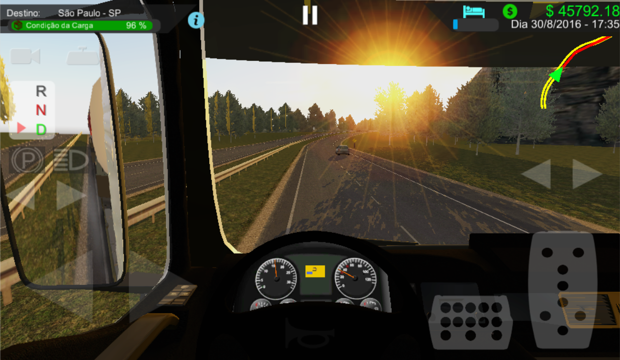 Heavy Truck Simulator Game Screenshot