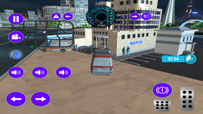 Cuplikan Layar Game City Ambulance Simulator