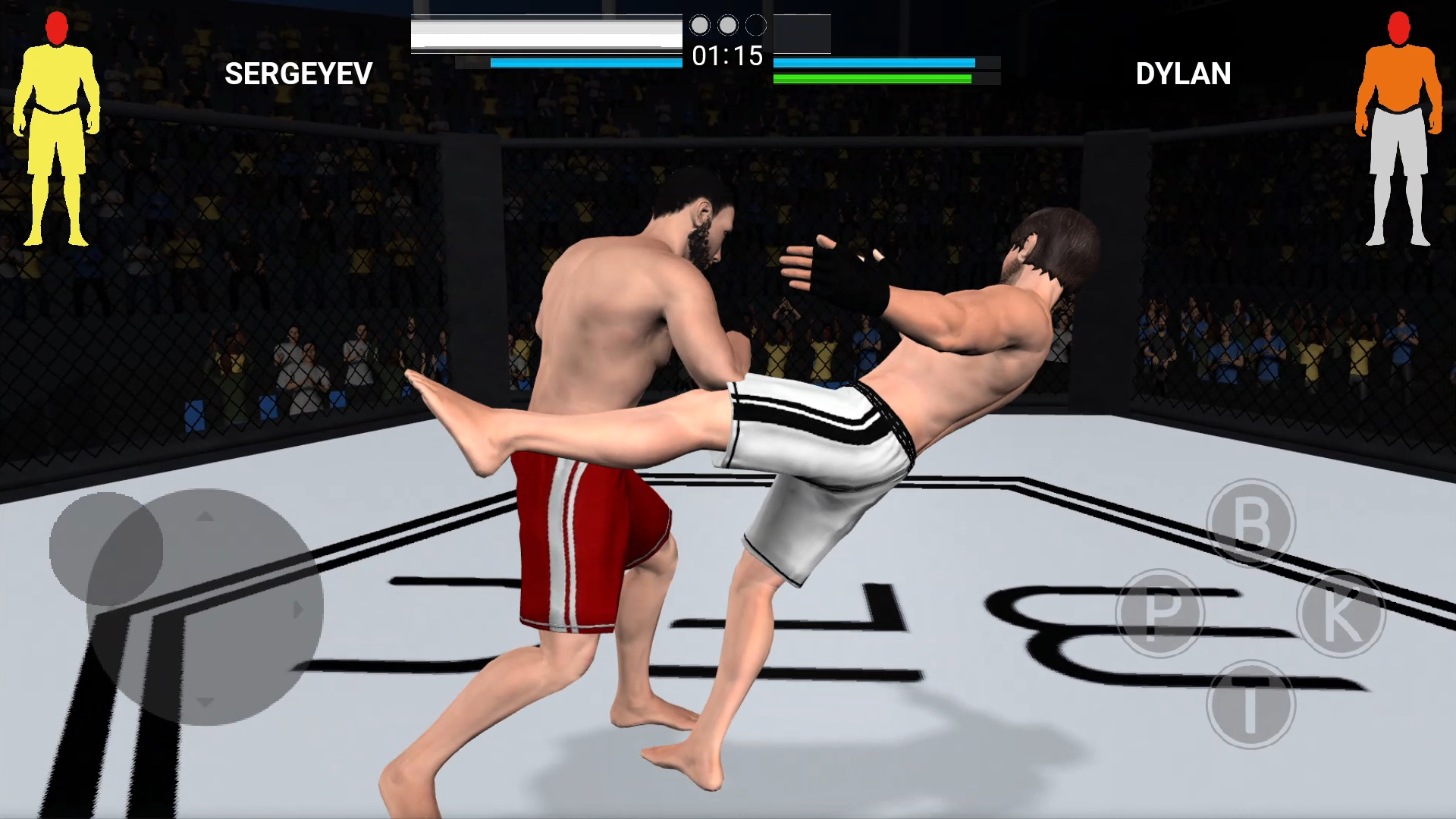 Screenshot of Brave MMA