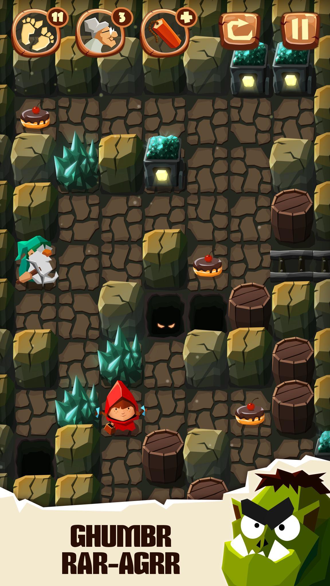 Captura de Pantalla del Juego Bring me Cakes - Puzzle Mágico