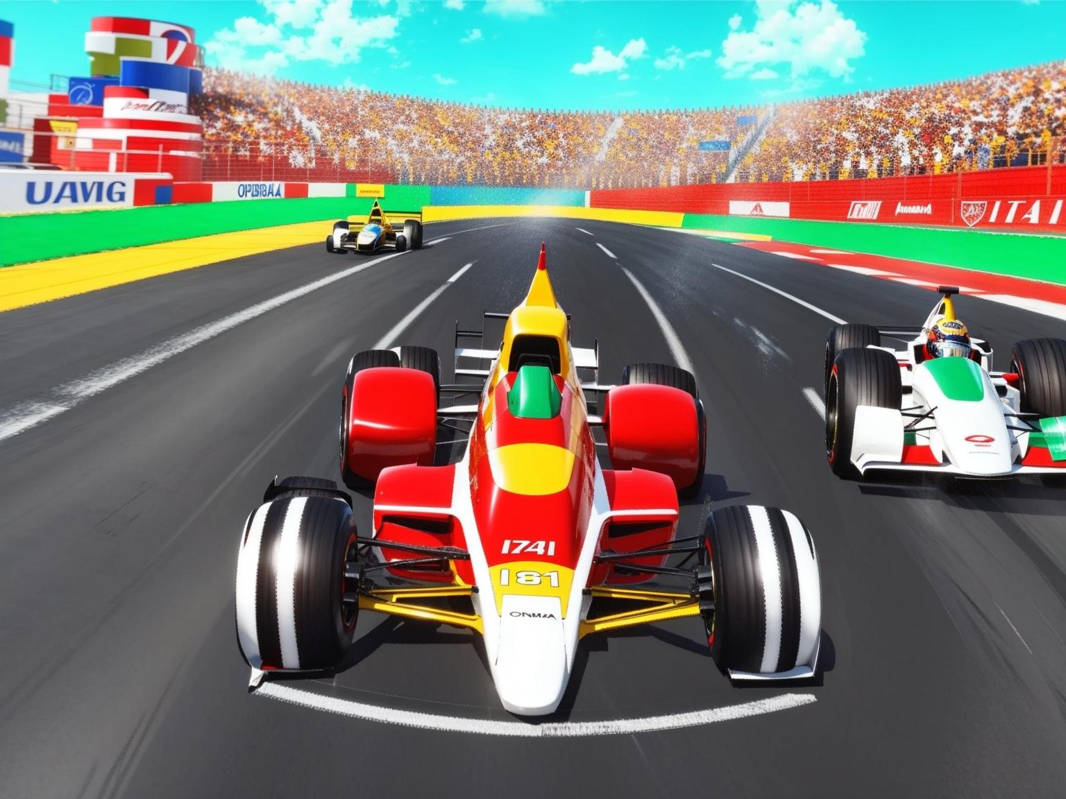 方程式賽車遊戲 3D遊戲截圖