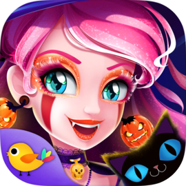 Emma's Halloween Makeup Party