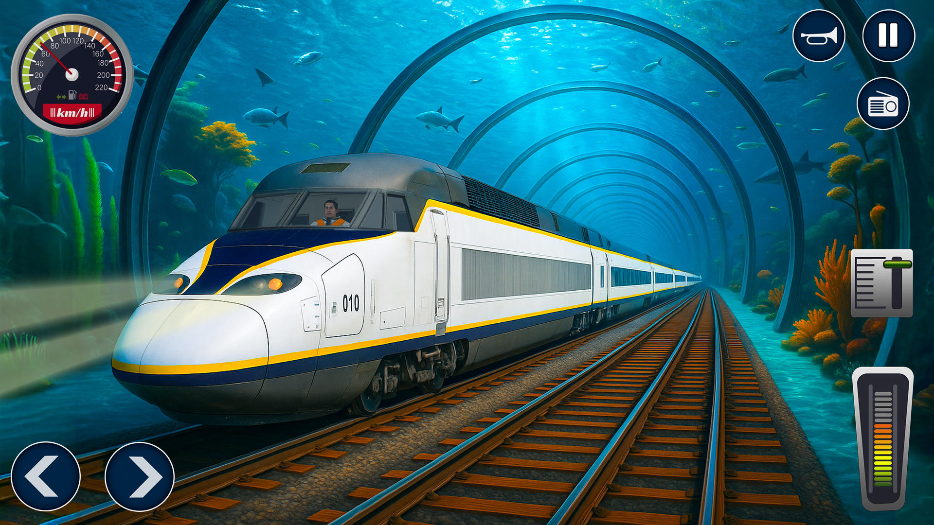 Underwater Train Station 3D 게임 스크린샷