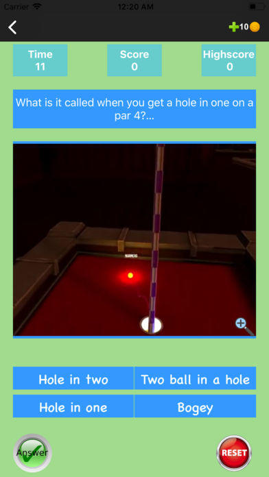 Game GR8 for Golf With Friends Game Screenshot