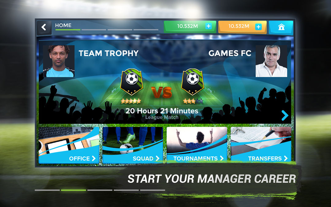 FMU - Football Manager Game ภาพหน้าจอเกม