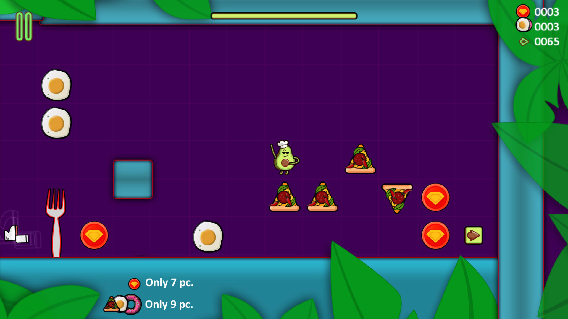 Avocado Puzzle Quest ภาพหน้าจอเกม