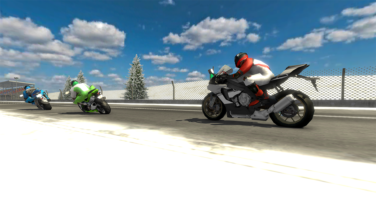 Race the Bikes Game Screenshot