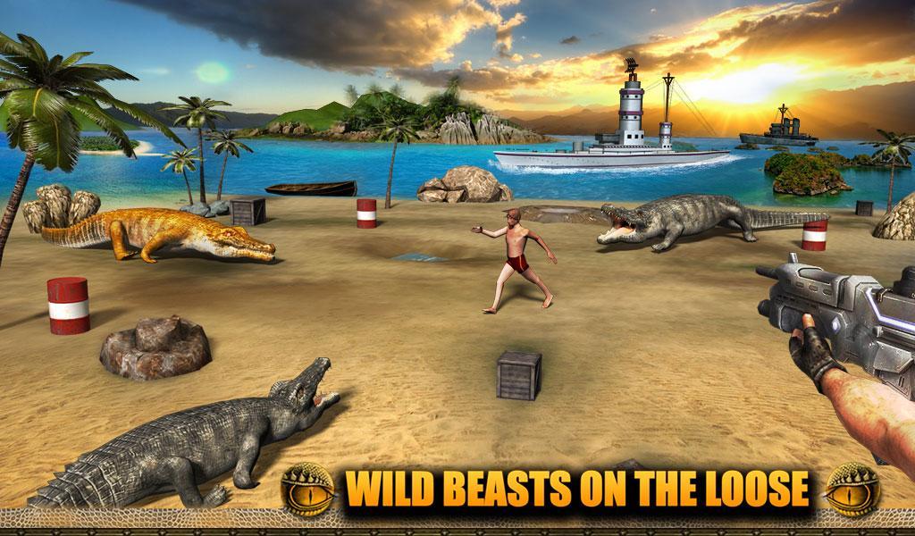 Shoot that Alligator Game Screenshot