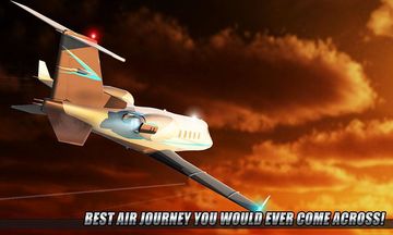 City Airplane Flight Tourist Transport Simulator Game Screenshot