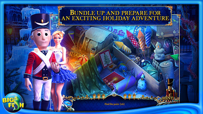 Christmas Stories: Hans Christian Andersen's Tin Soldier - The Best Holiday Hidden Objects Adventure Game (Full) ภาพหน้าจอเกม