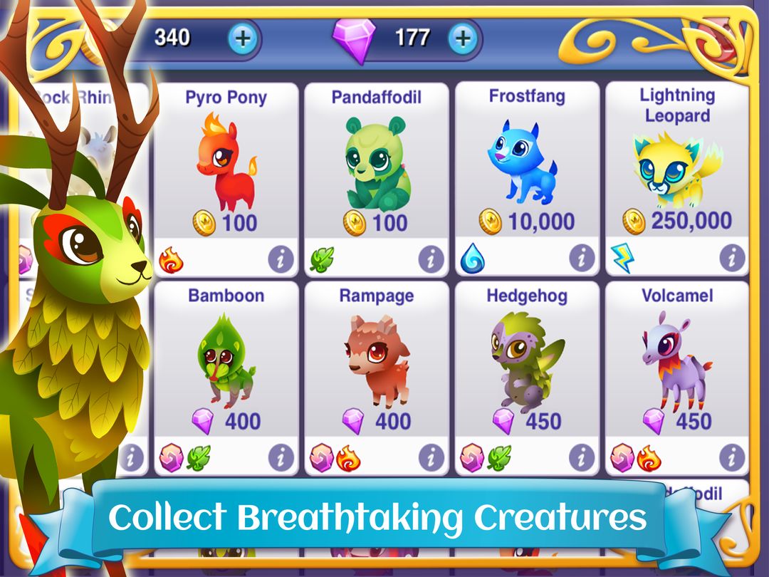 Screenshot of Fantasy Forest: Magic Masters!