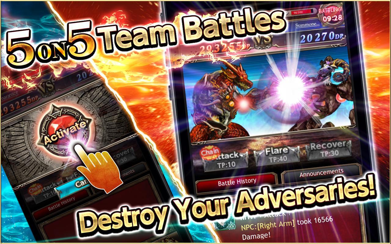 Dark Summoner Game Screenshot