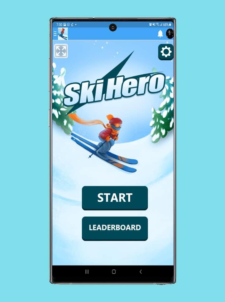 Ski Hero 2 Game Screenshot