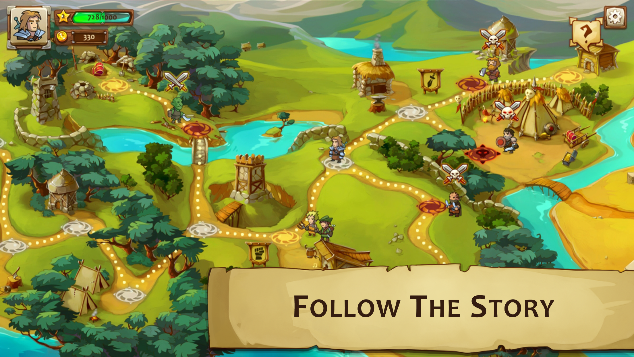 Braveland Game Screenshot