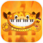 Icon of Giraffe Piano Sound Music