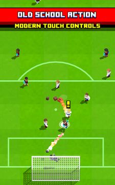 Retro Soccer Game Screenshot
