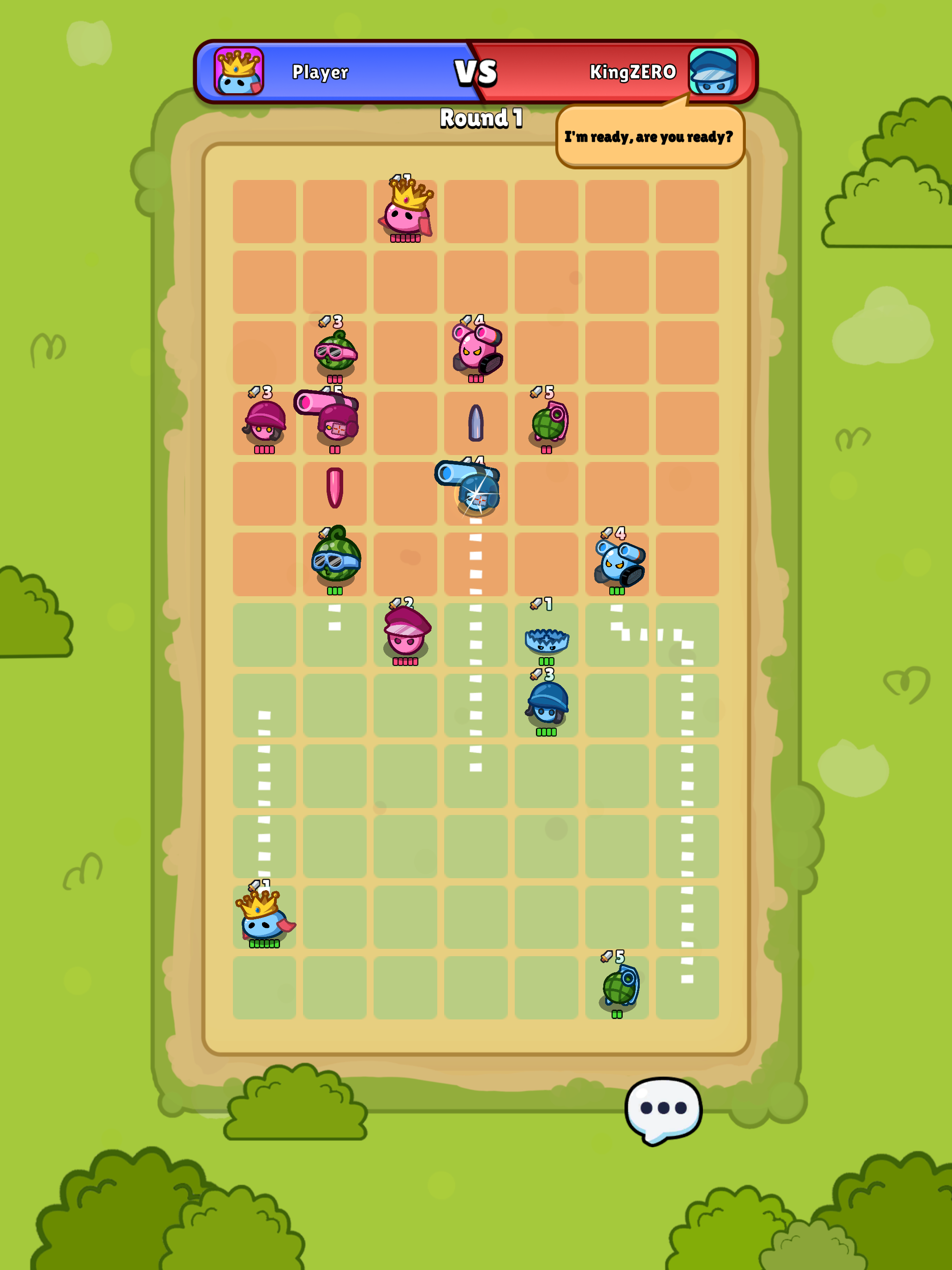 Captura de Tela do Jogo Grid Kings: Move or Die