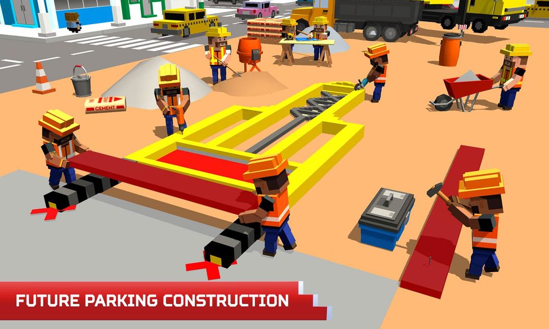 Screenshot of Smart Parking Plaza Builder