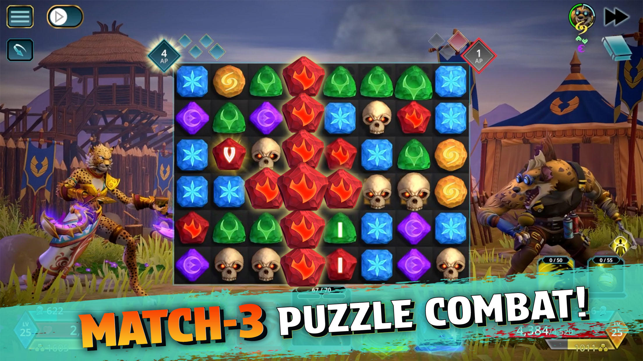 Puzzle Quest 3: RPG Adventure Game Screenshot
