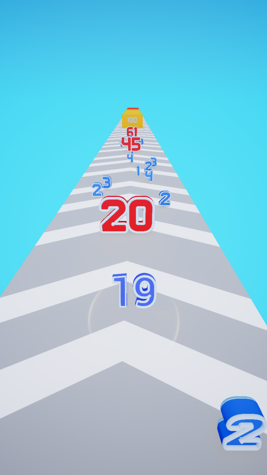Number Master: Run&Grow Game Screenshot