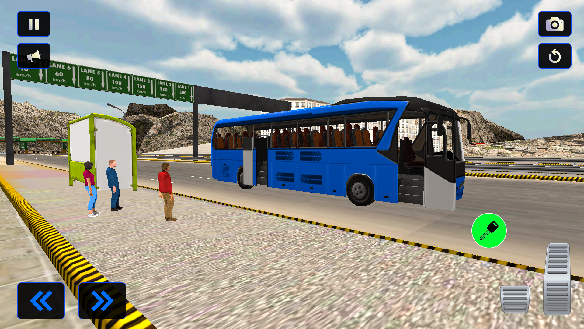 Coach Bus Driving Master Game Screenshot