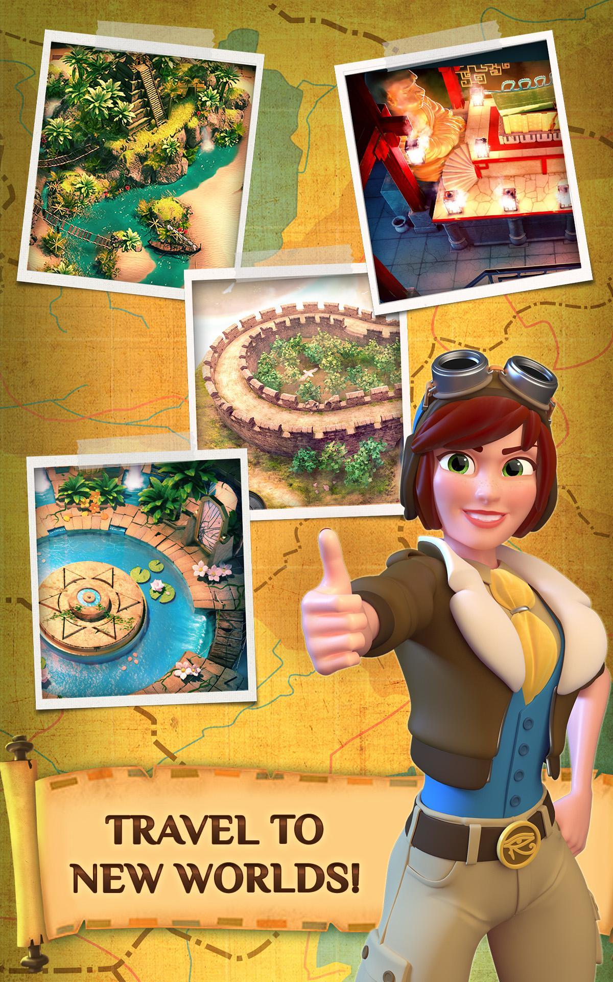 Pyramid Solitaire Saga Game Screenshot