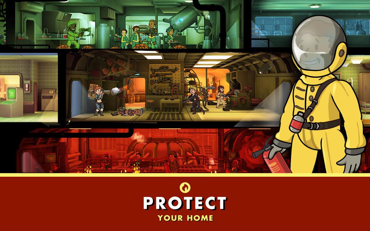 Fallout Shelter ภาพหน้าจอเกม