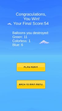 Cuplikan Layar Game Just A Balloon Popping Game