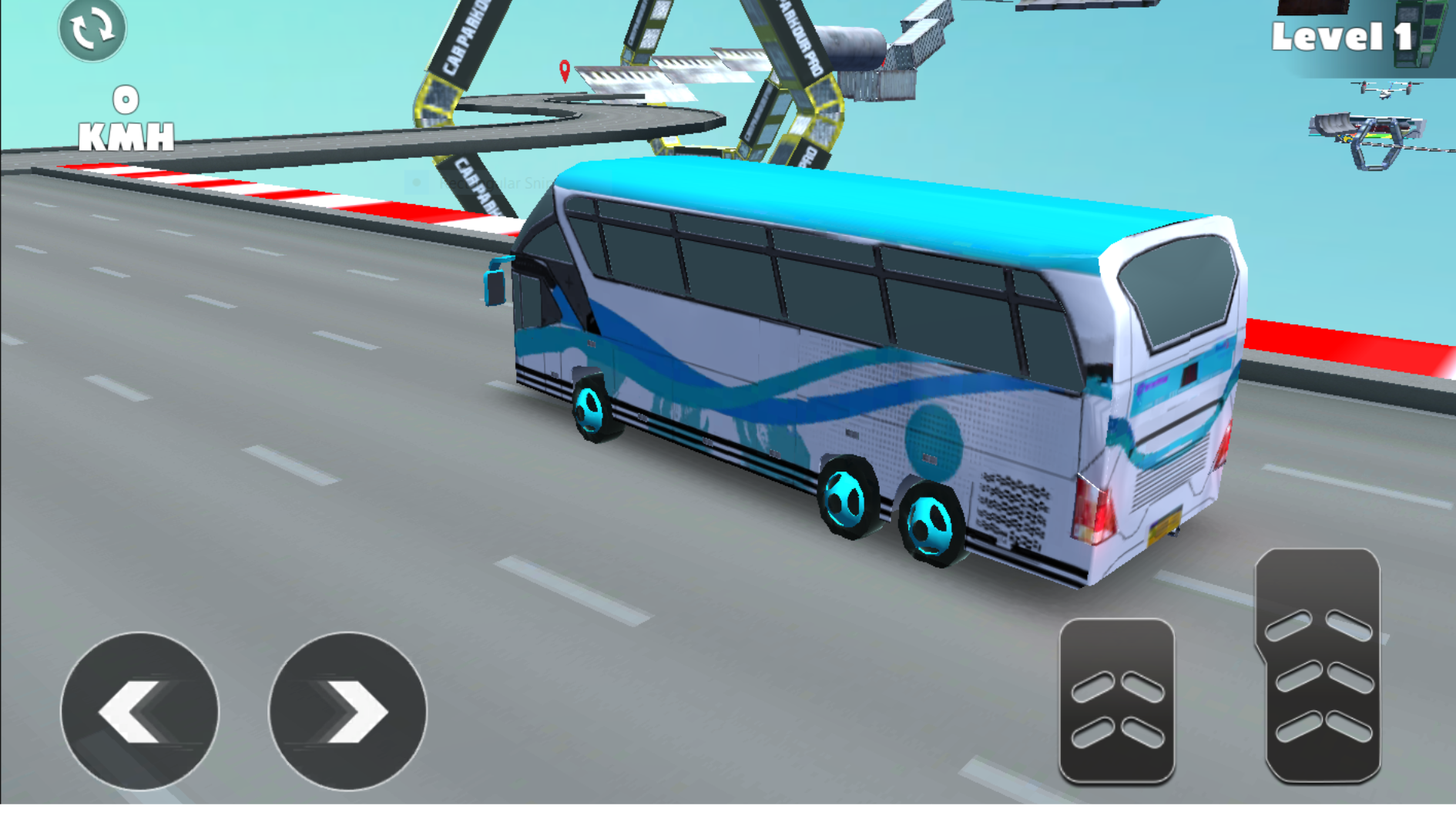Jogo offline 3D de corrida de ônibus versão móvel andróide iOS apk