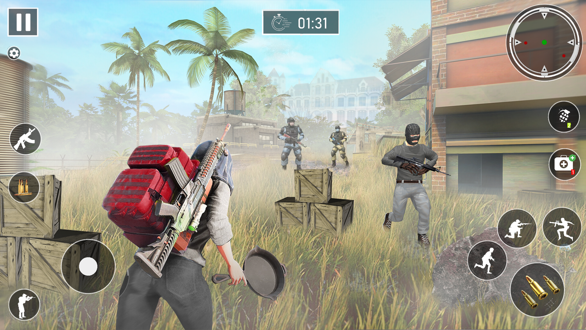 Cuplikan Layar Game Gun Fire 3D Shooting Game