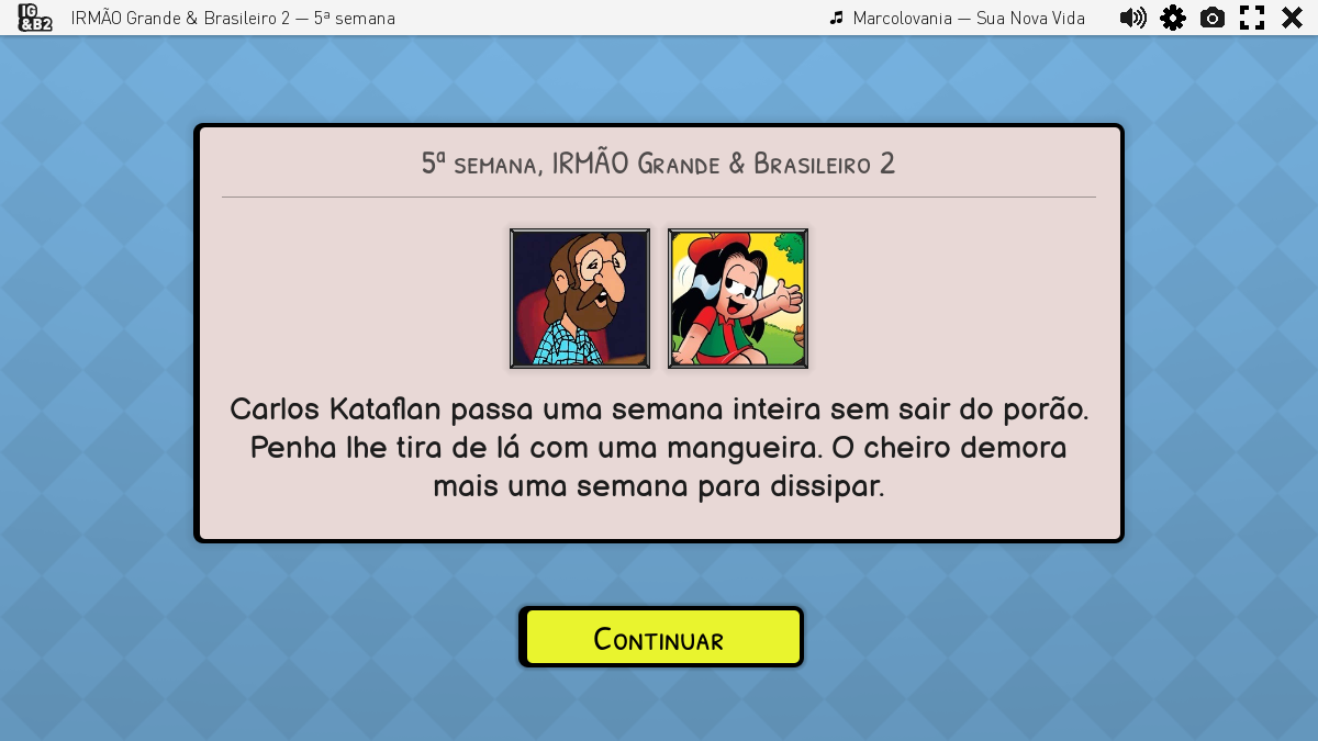 IRMÃO Grande & Brasileiro 2 게임 스크린 샷